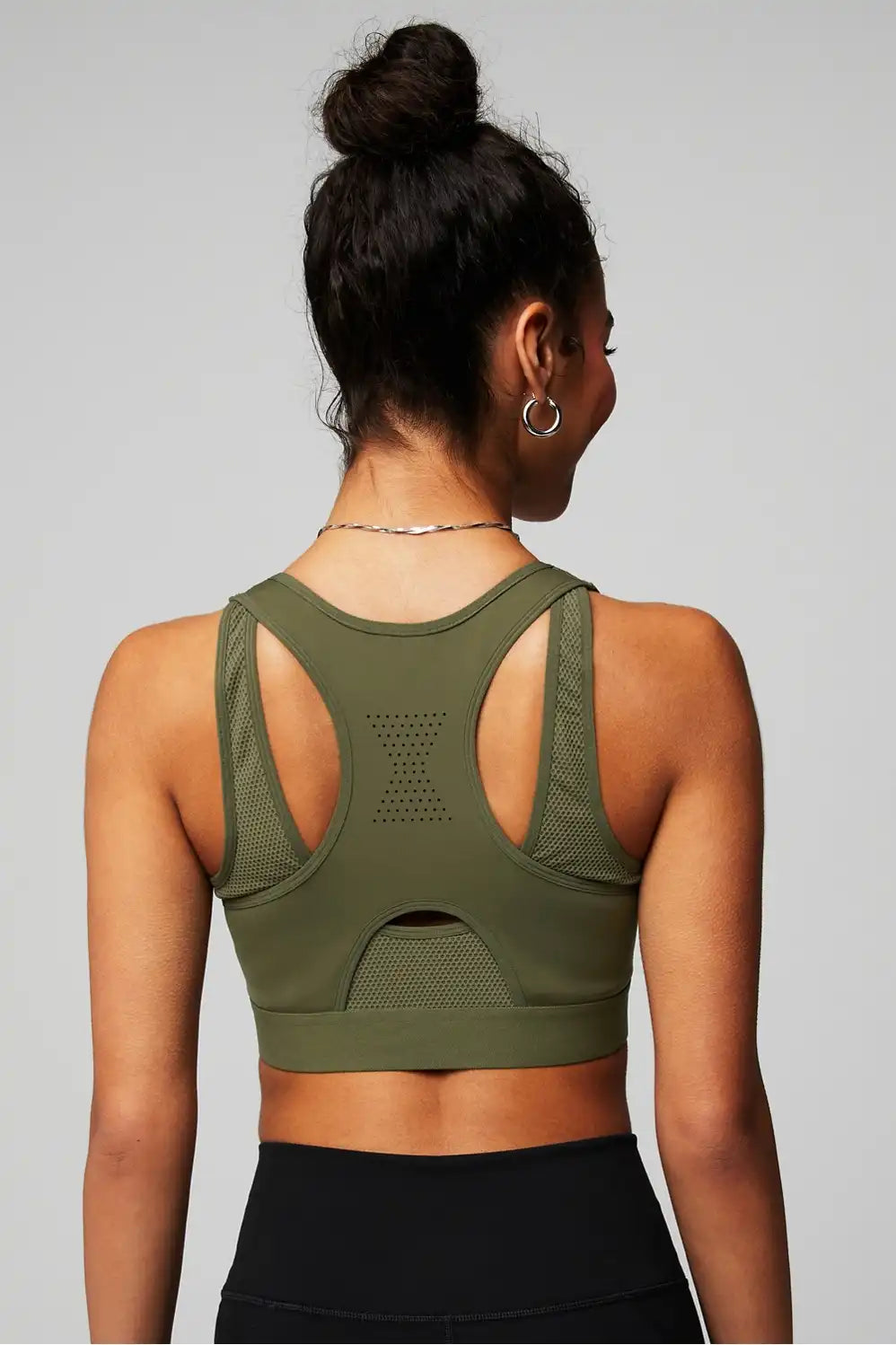 Front Zip High Impact Sports Bra