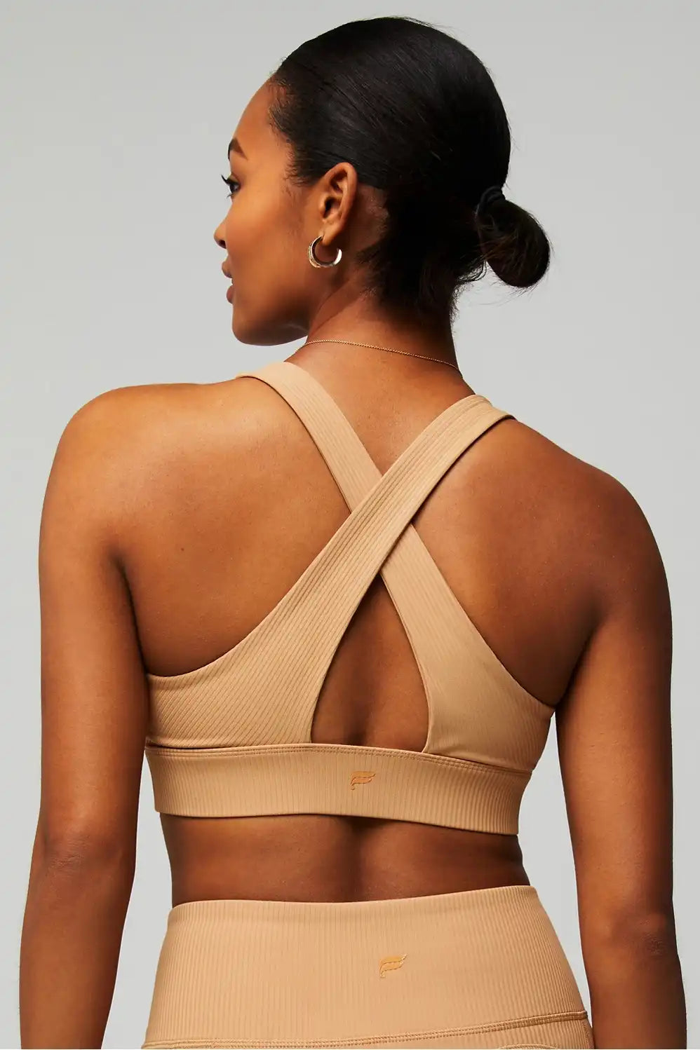 Oasis Rib Twist Medium Impact Sports Bra