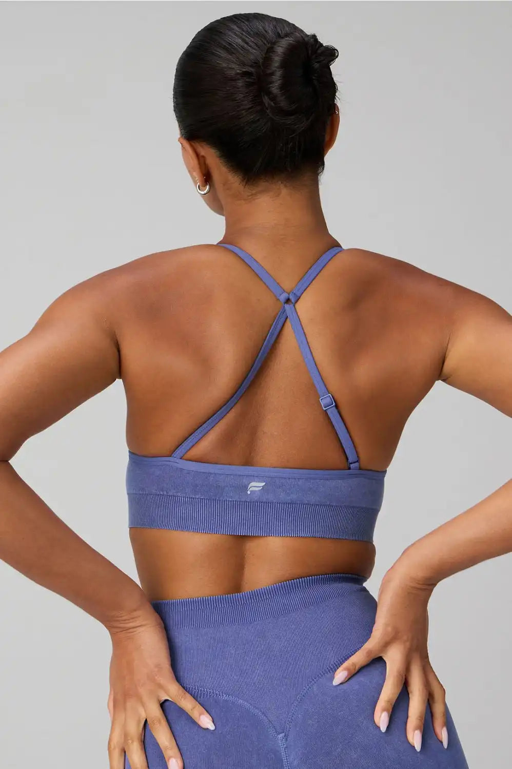 Seamless V-Neck Low Impact Bra