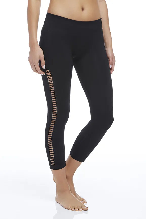 Seamless Solid Capri