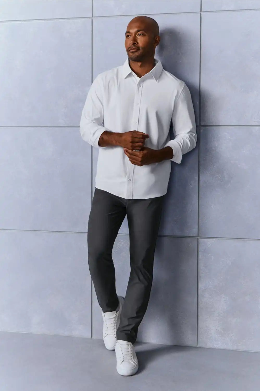 The Don Long Sleeve Button Up (Slim Fit)+ Don Pant (Slim fit) 2-Piece Outfit