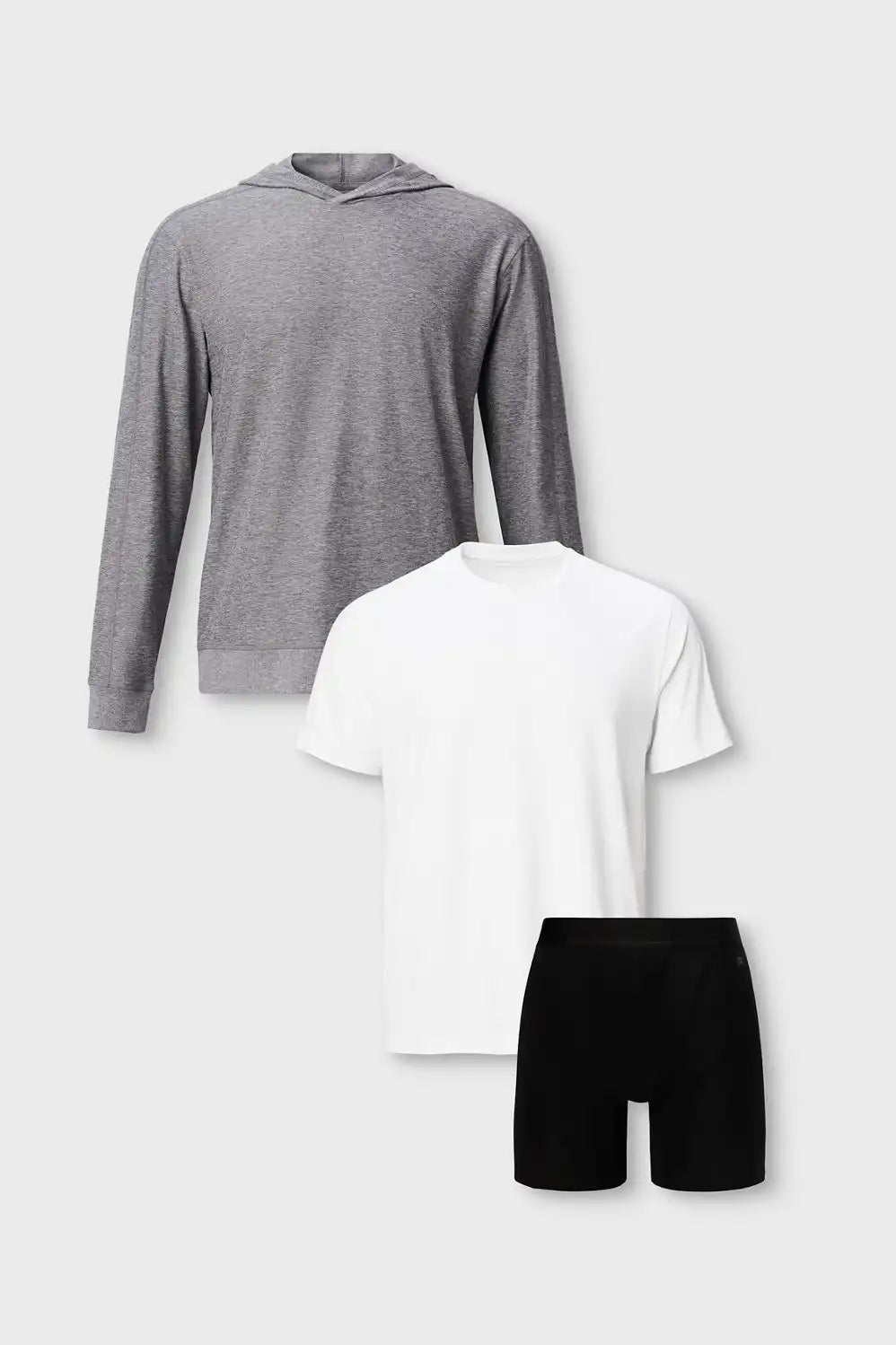 The Cloud Jersey Tee + Cloud Jersey Hoodie + Boxer Brief 3-Piece Bundle
