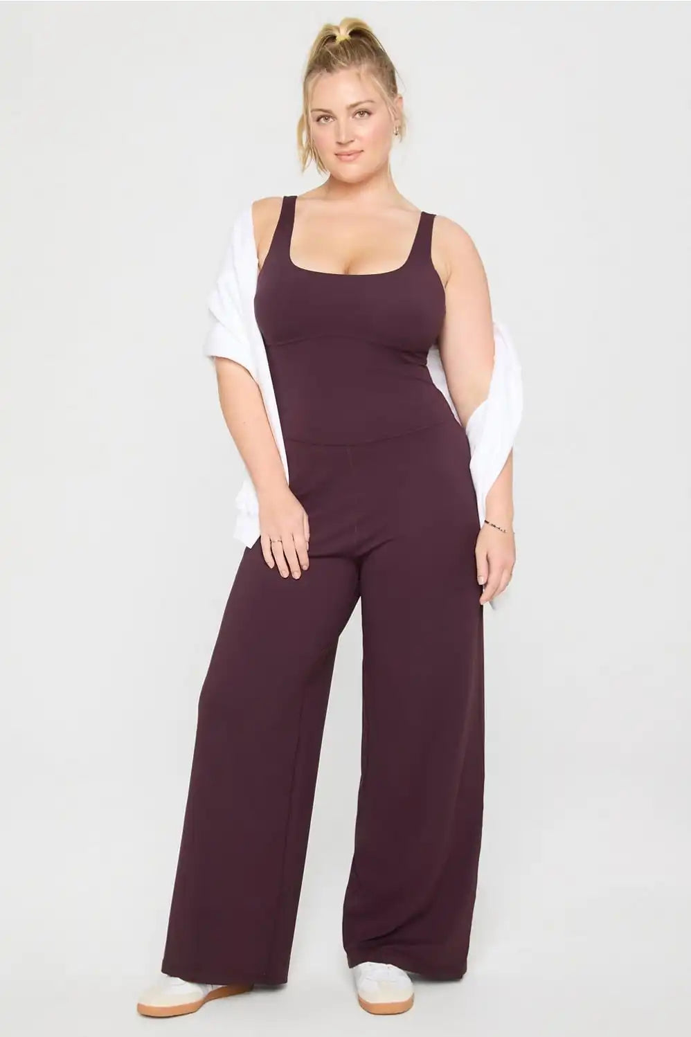 PureLuxe Wide-Leg Jumpsuit