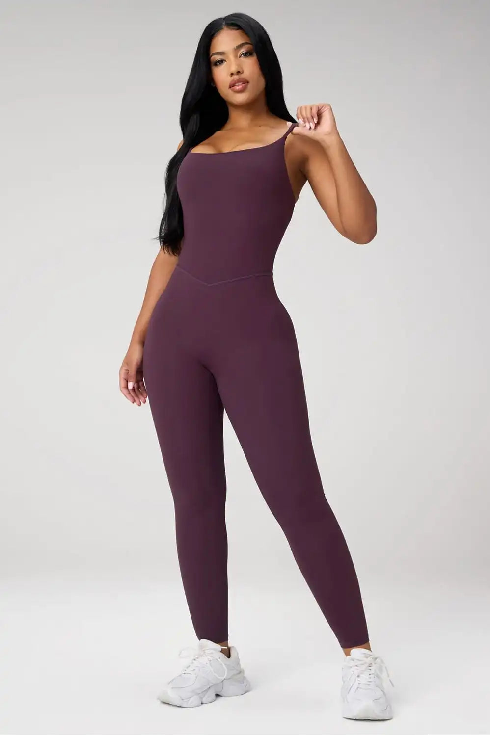 Booty Scrunch PureLuxe V-Back Jumpsuit