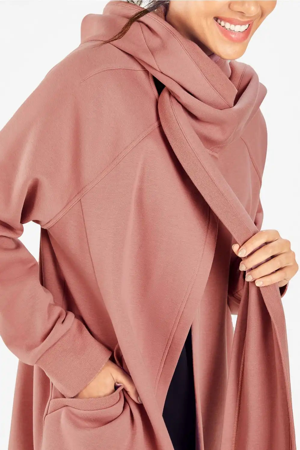 Geri Long Wrap Scarf Cardigan