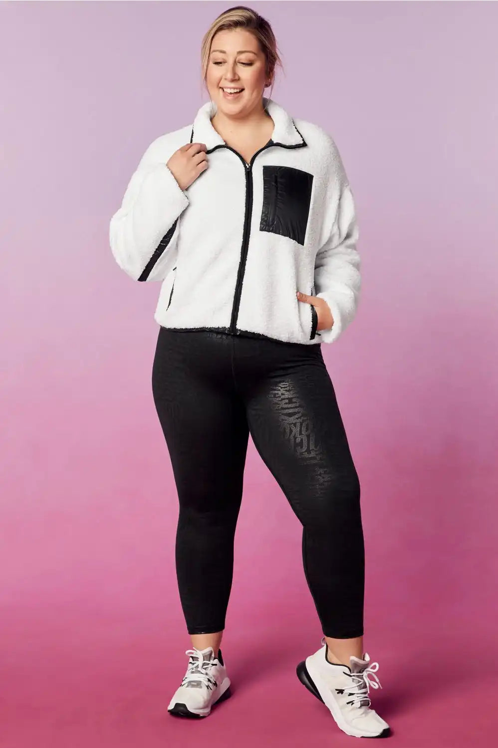 Larissa Fleece Zip-Up Jacket