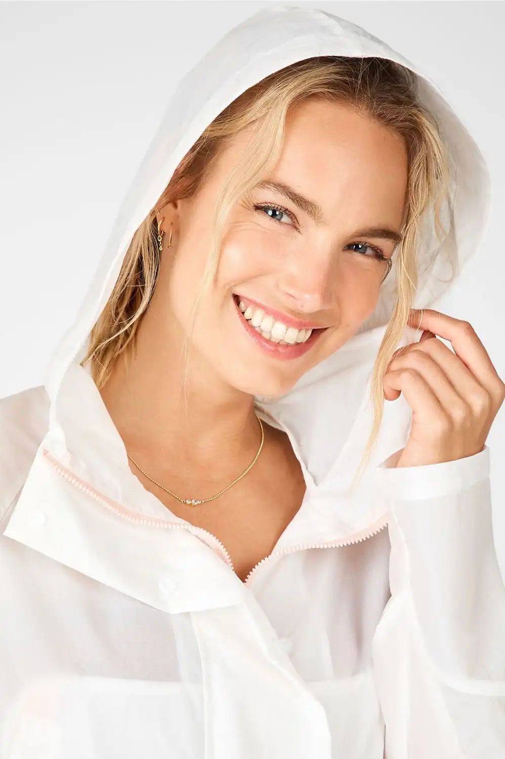 Halle Cropped Hooded Jacket