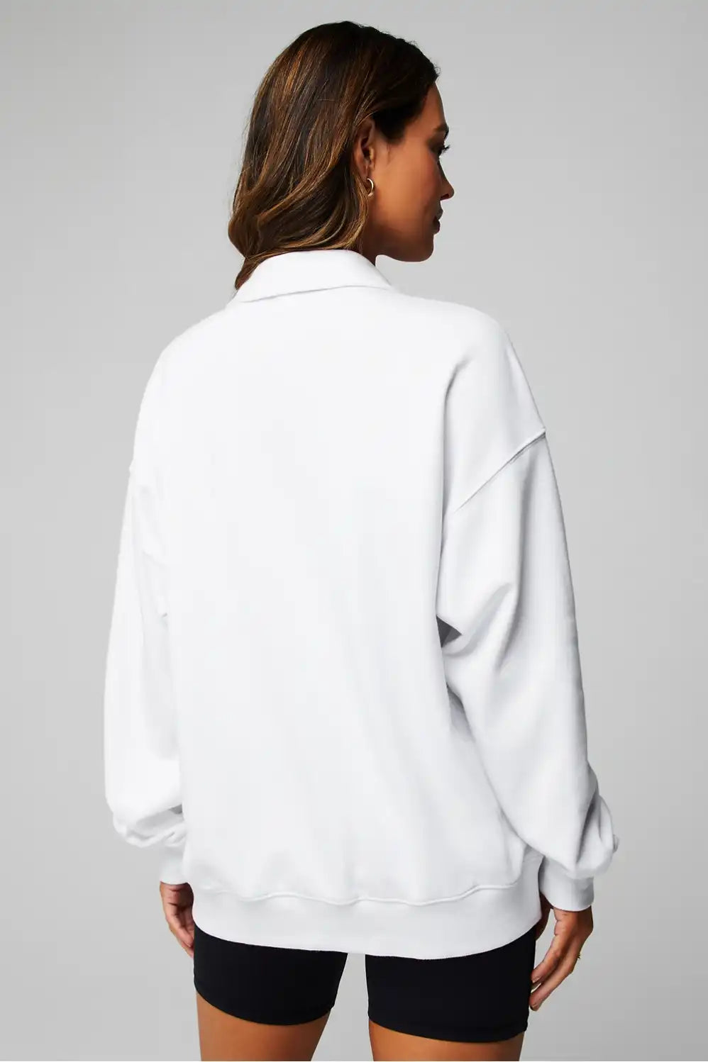 Year Round Terry Polo Sweatshirt