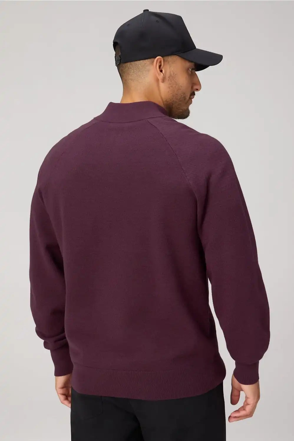 The SoftTouch Quarter Zip Sweater