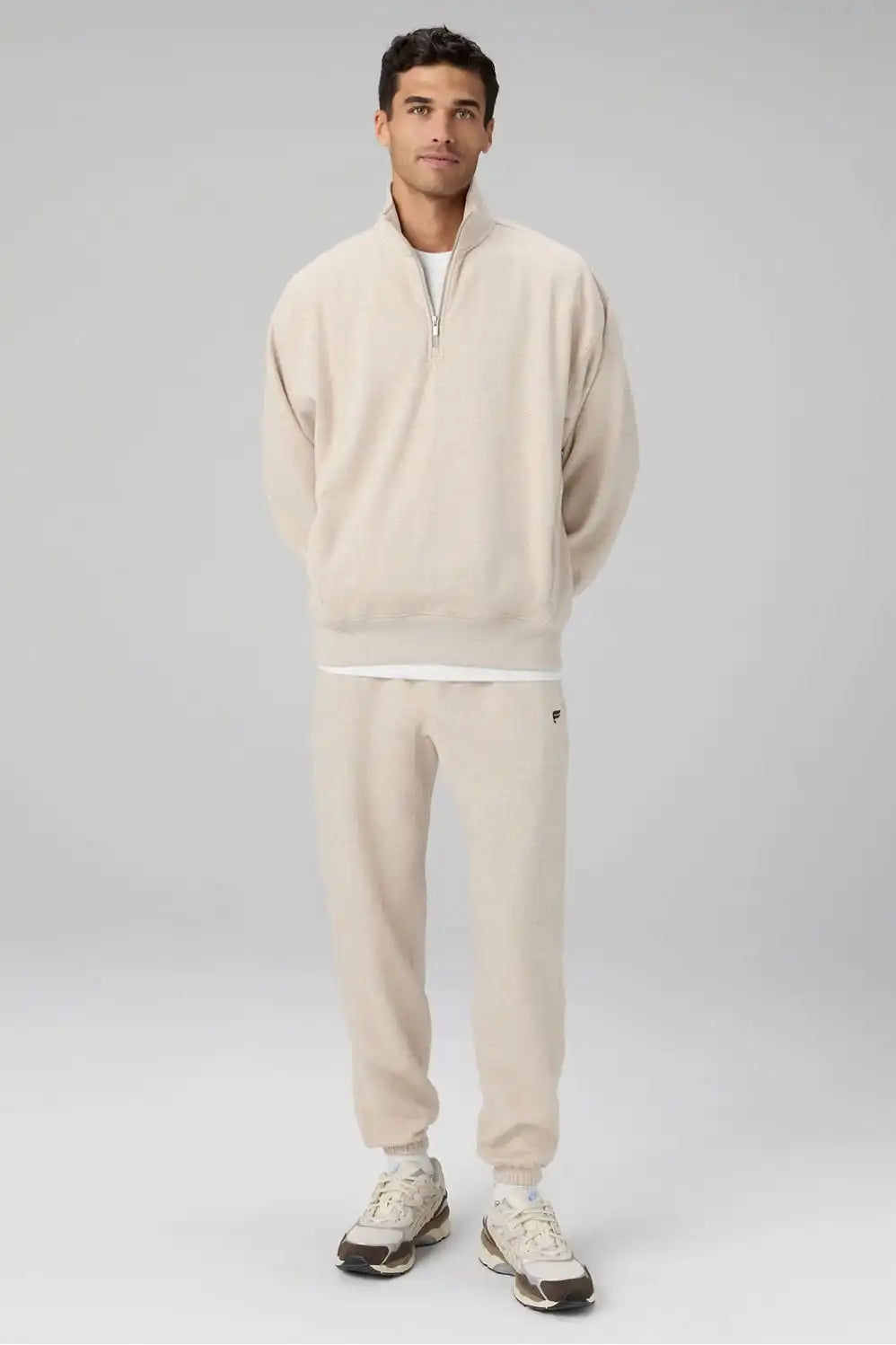 The Go-To Oversized Quarter Zip