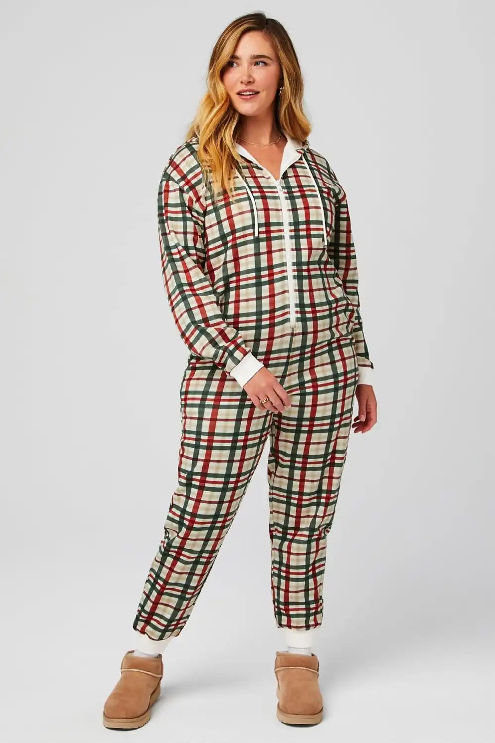 Cozy Fleece Hooded Onesie