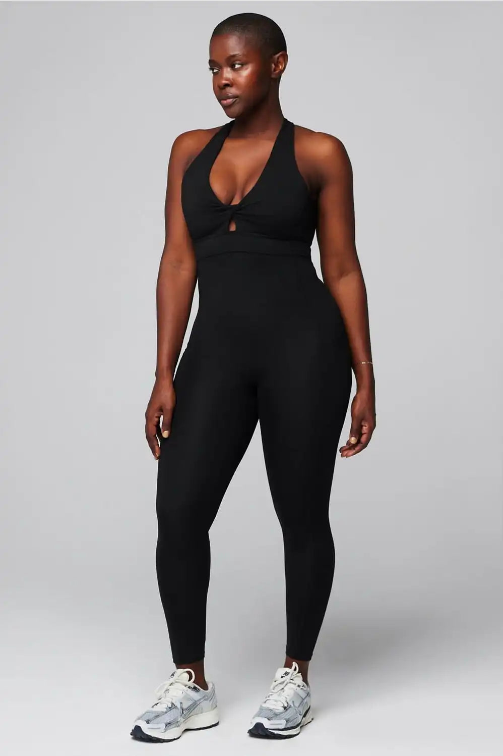 Oasis Twist Front Pocket 7/8 Jumpsuit