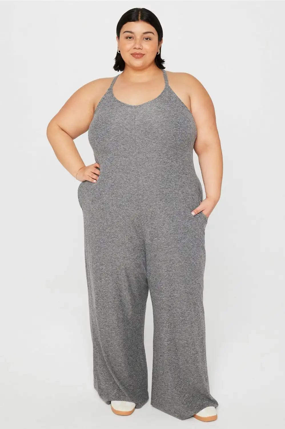 Cloud Jersey Wide Leg Onesie