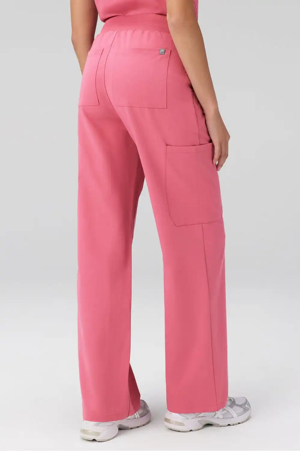 High-Rise Wide Leg Scrub Pant