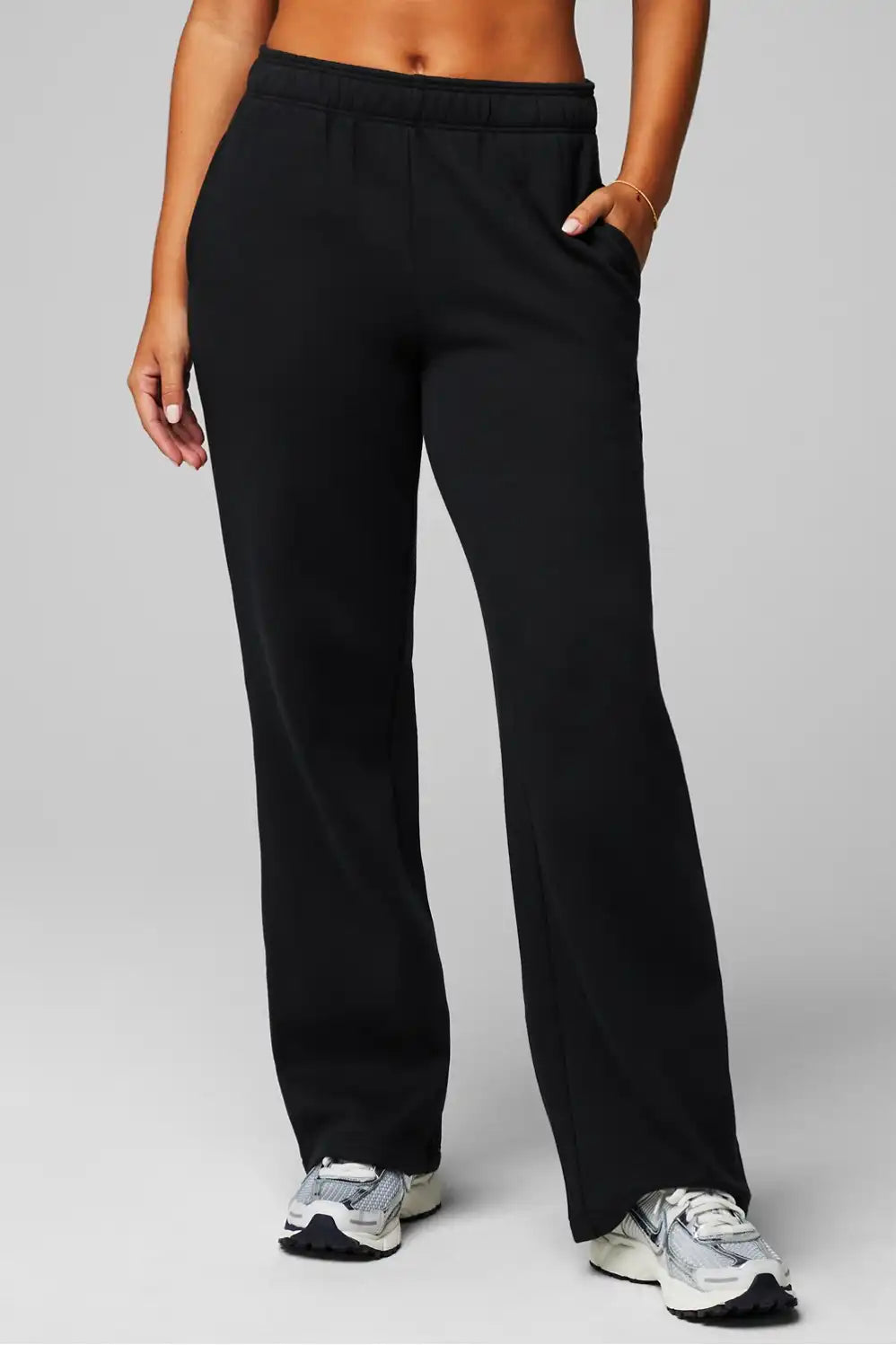 Cozy Fleece Wide Leg Sweatpant