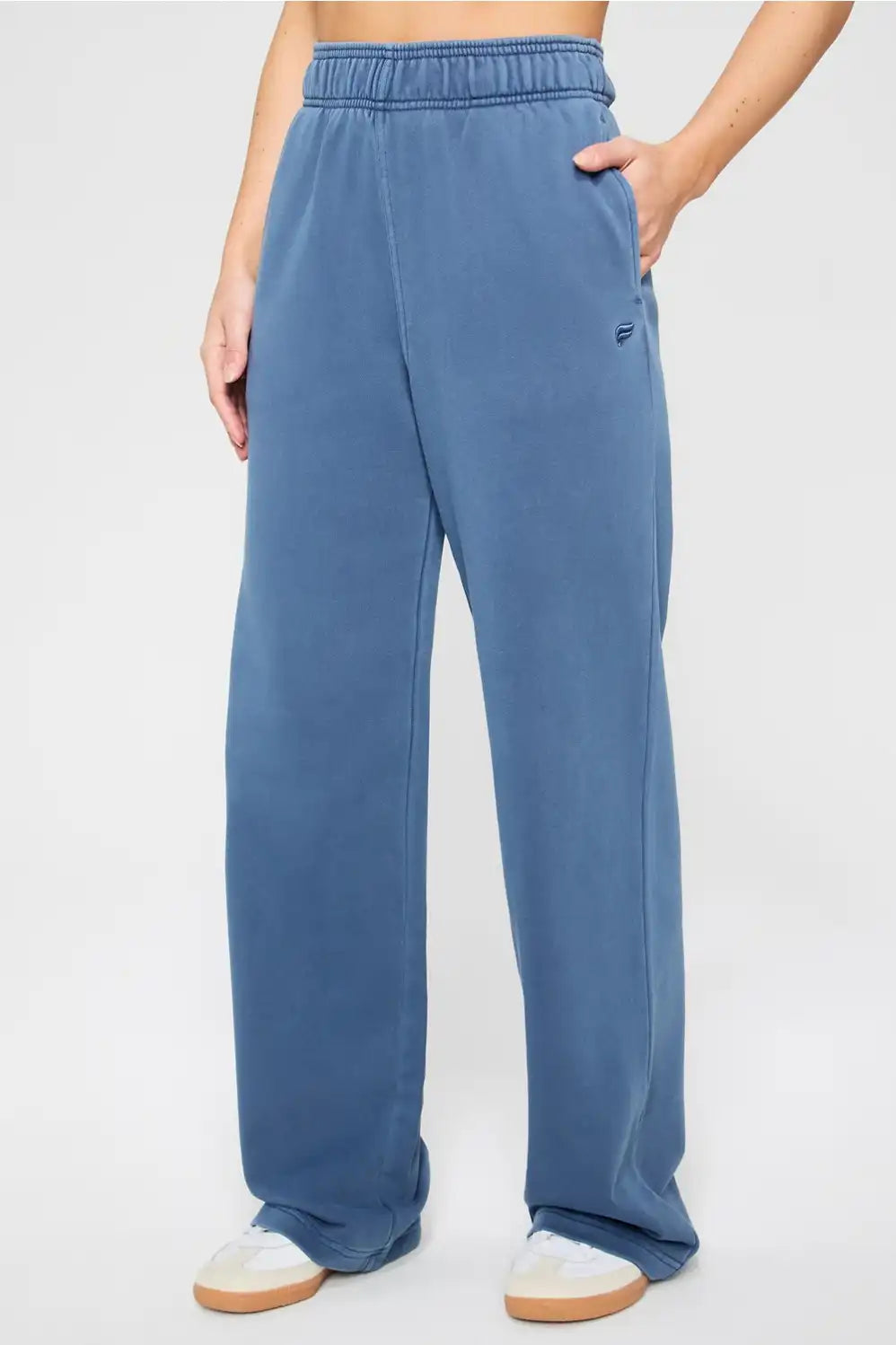Year Round Terry Wide Leg Pant