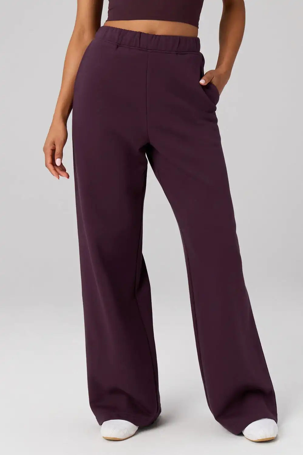 Year Round Terry Wide Leg Sweatpant