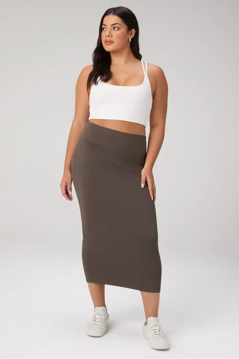 PureLuxe Midi Skirt