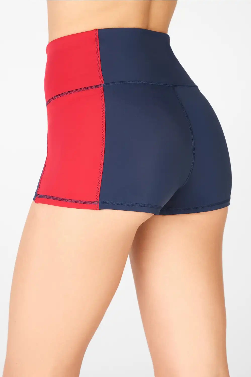 High-Waisted Swim Short