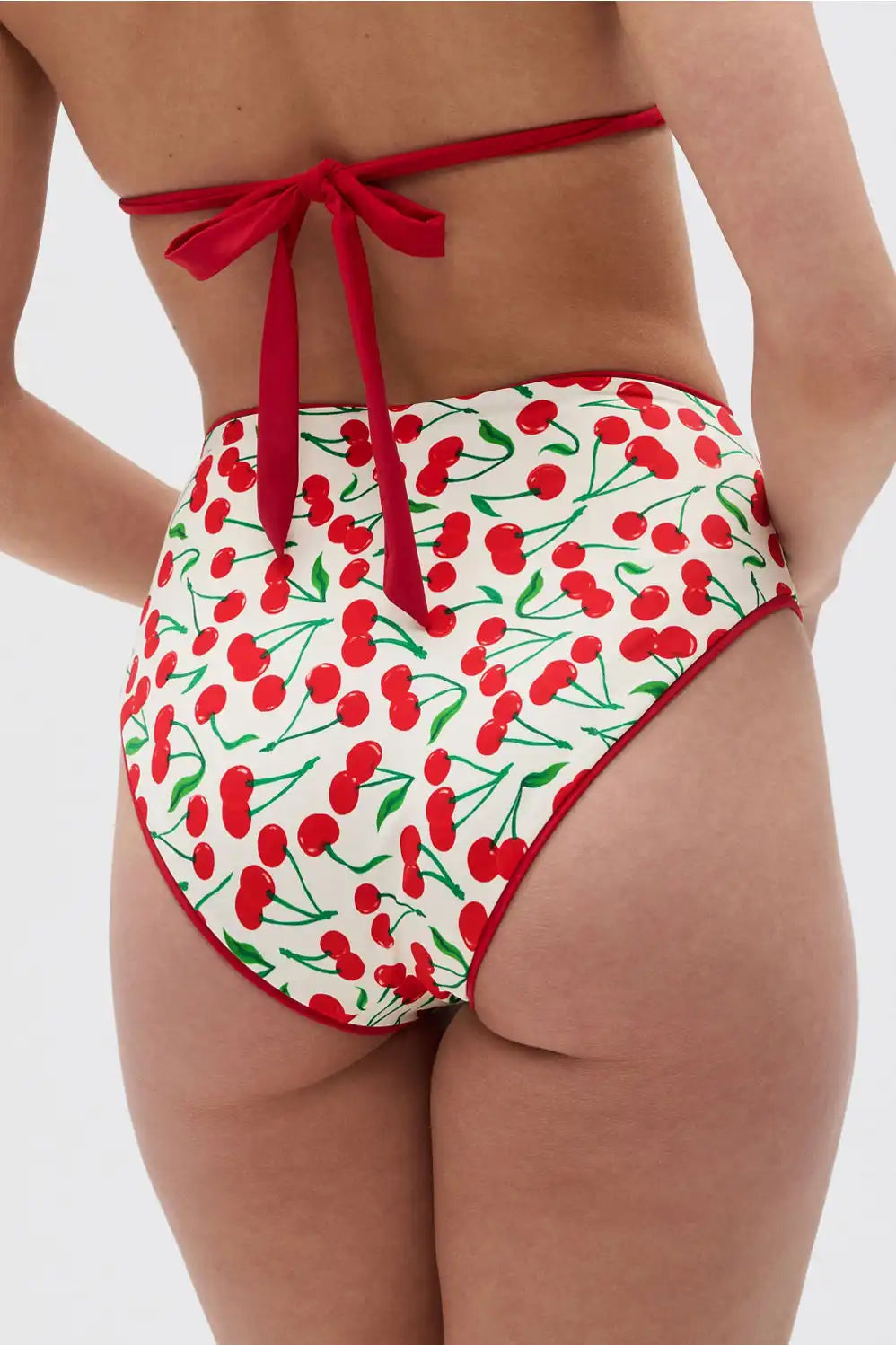 High-Waisted Swim Bottom