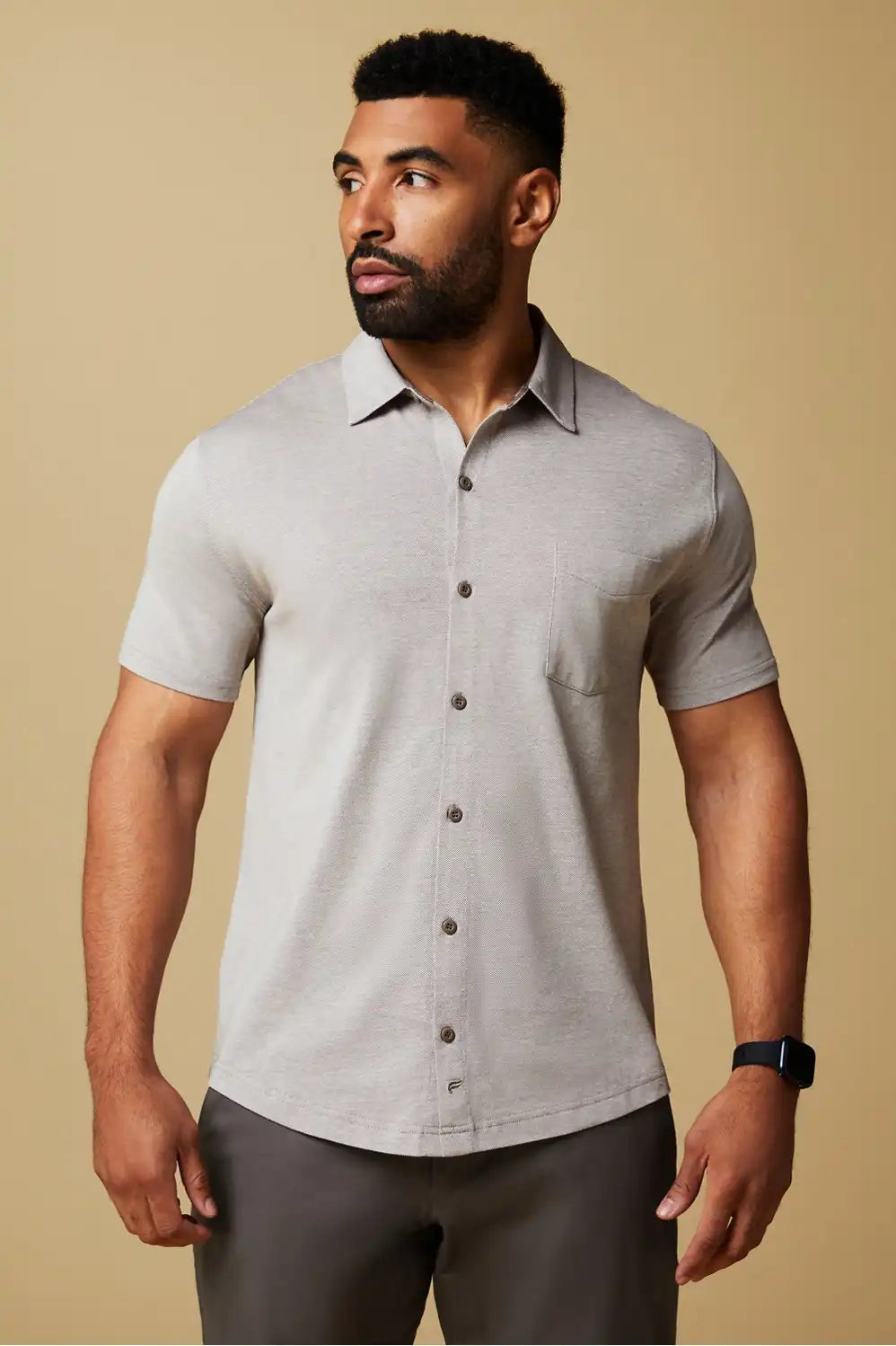 The Dash Short Sleeve Button Up