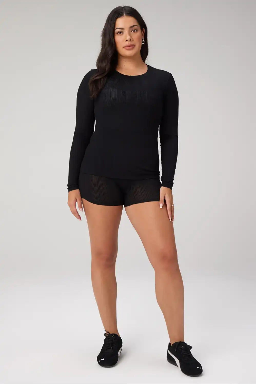 Luxe360 Rib Baby Tee