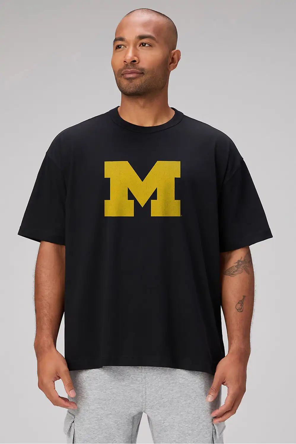 University Of Michigan The Effortless Oversized Tee