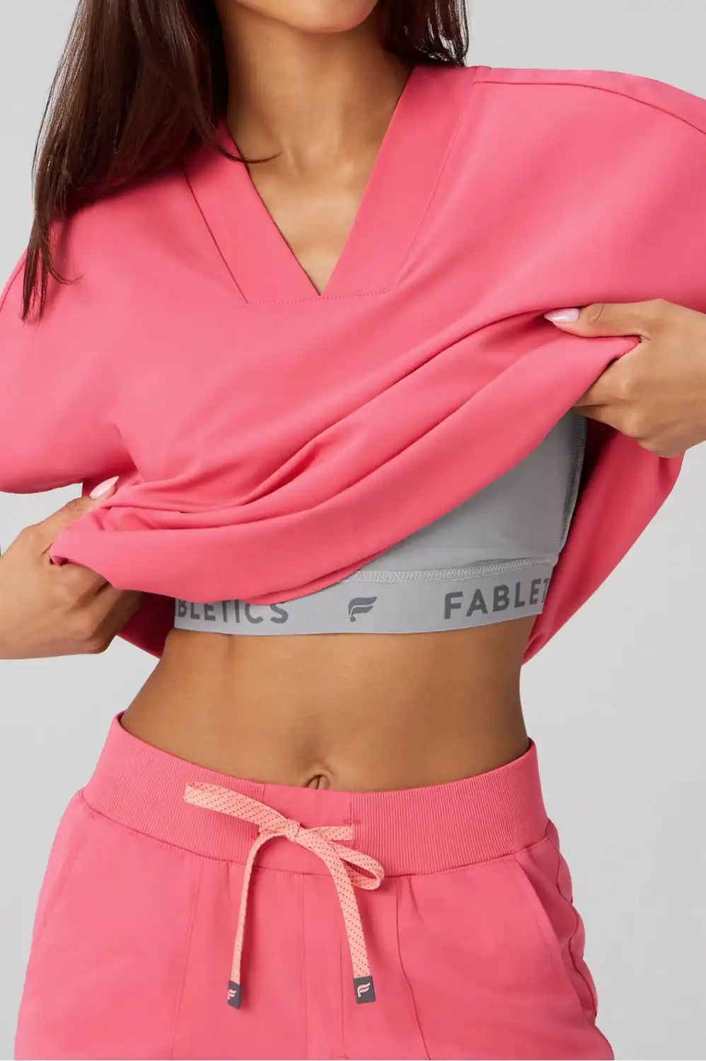 360° Built-In Bra Scrub Top